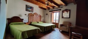Habitación triple con 3 camas