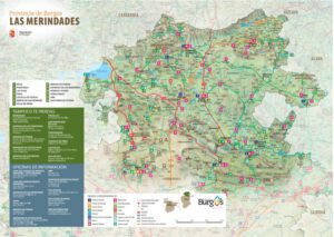 mapa Merindades Burgos turismo